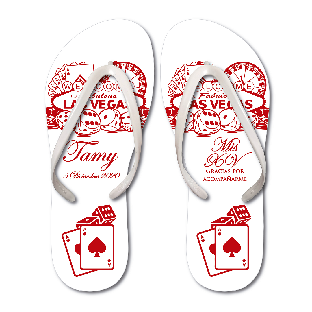 Quinceañera Flip Flops. Sandalias de Quince años, Flip Flops Party