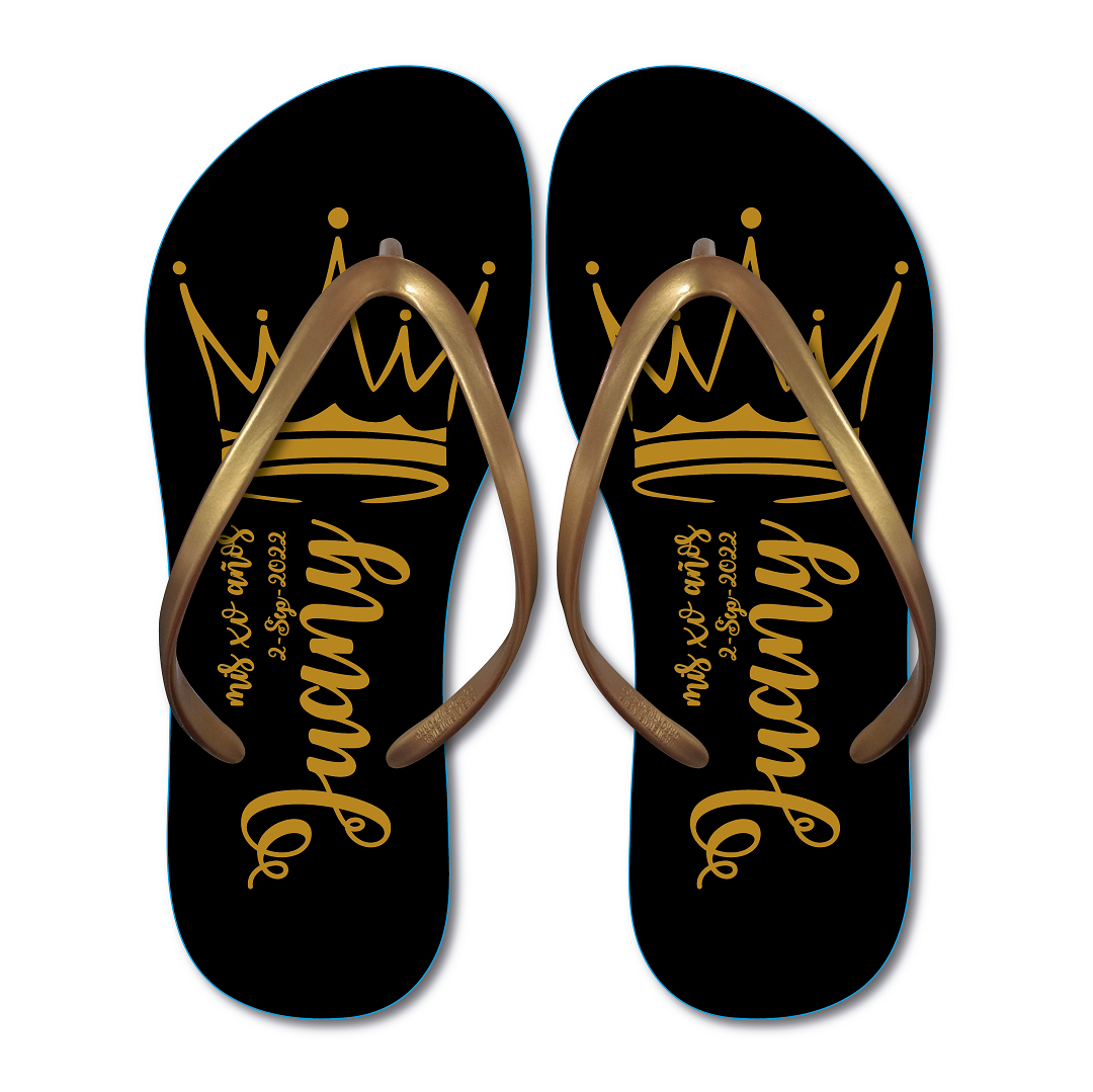 Quinceañera Flip Flops. Sandalias de Quince años, Flip Flops Party