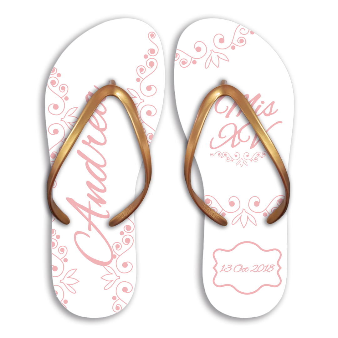 Quinceañera Flip Flops. Sandalias de Quince años, Flip Flops Party